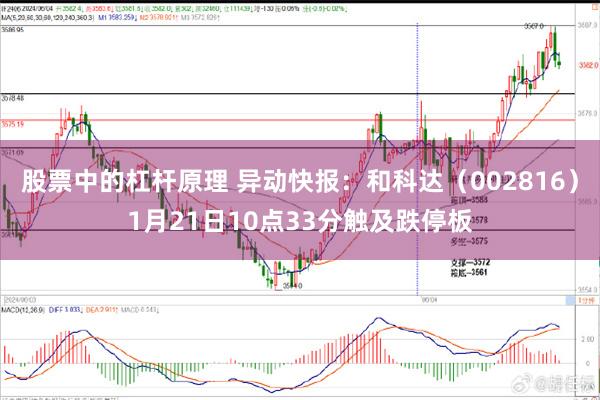 股票中的杠杆原理 异动快报：和科达（002816）1月21日10点33分触及跌停板